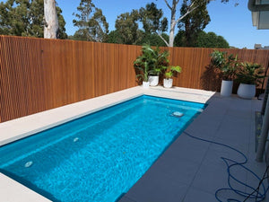 Merbau Batten Screens - Oiled Finish