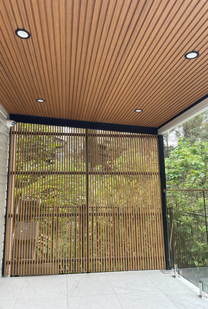 Bamboo Slatted Screens