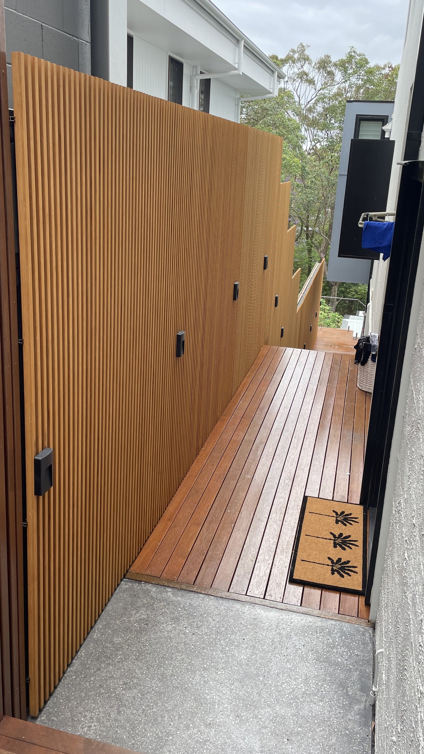 Bamboo Slatted Screens