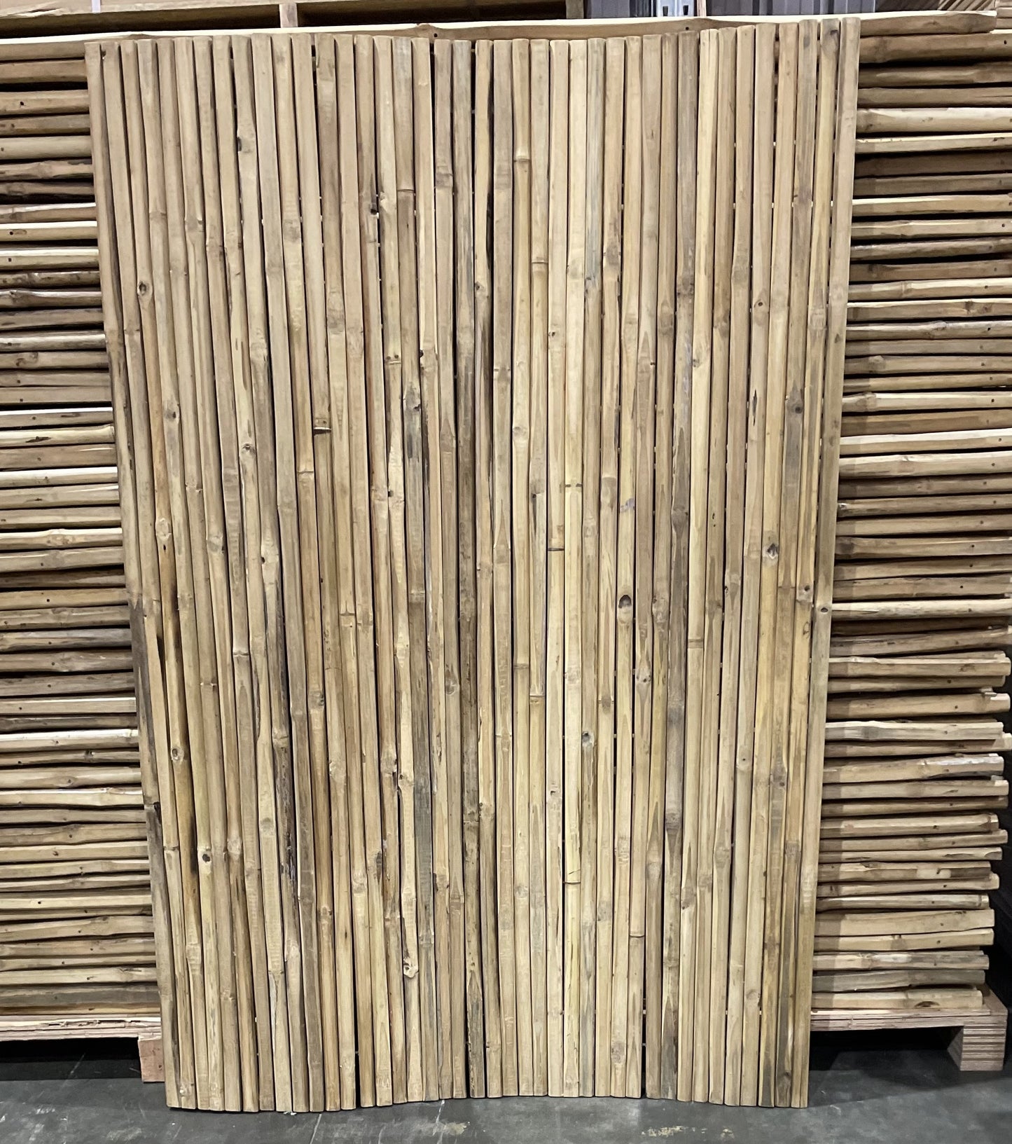 Samaki Bamboo Screen Panels - Curving