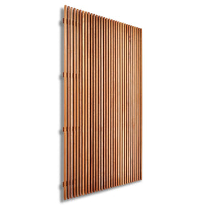 Yellow Balau Screens 8mm Gap - Oiled Finish