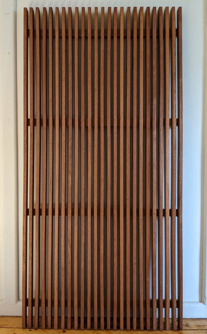 Merbau Batten Screens - Raw Finish