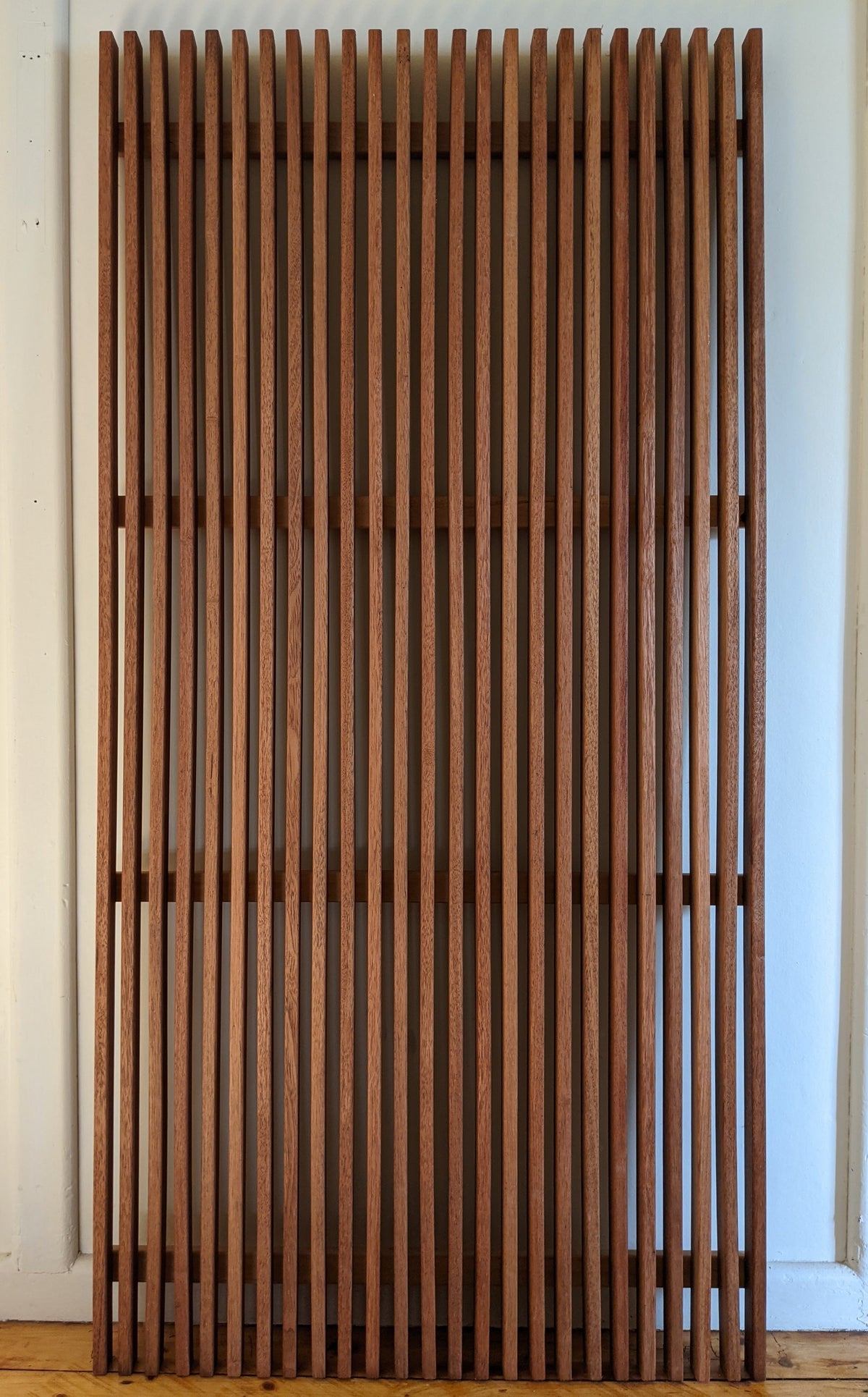 Merbau Batten Screens - Raw Finish
