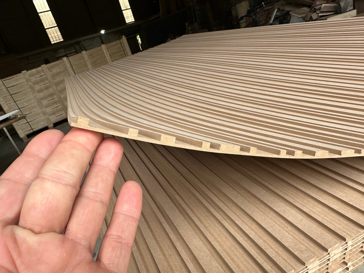 Linea Slatted HDF Panels