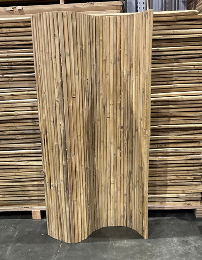 Samaki Bamboo Screen Panels - Curving
