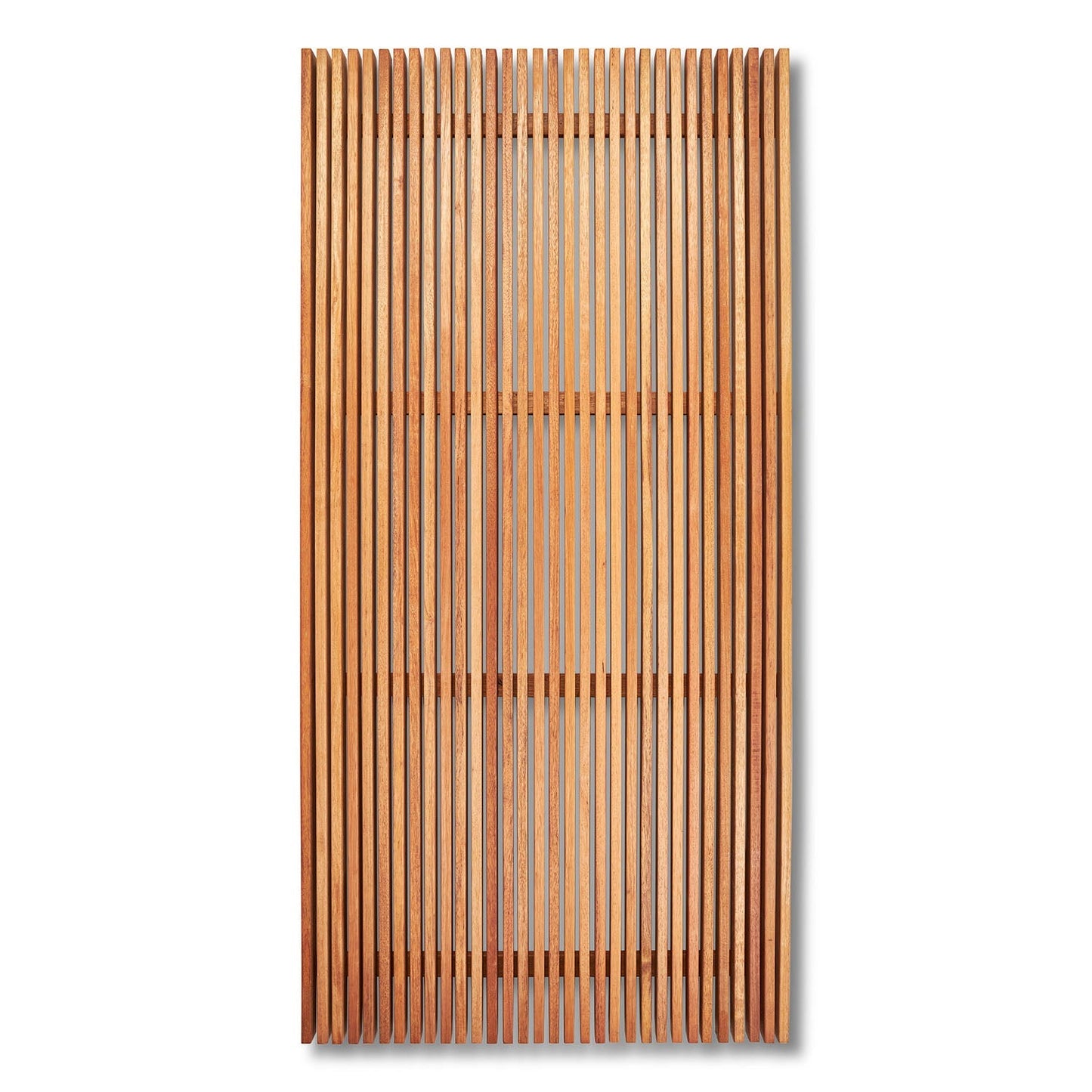 Merbau 8mm Gap Pool Screens - Raw Finish