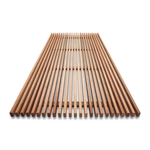 Merbau Batten Screens - Raw Finish