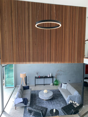 Merbau Batten Screens - Oiled Finish