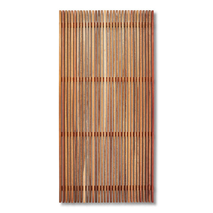 Spotted Gum Noosa 8mm Gap Pool Screens - Oiled