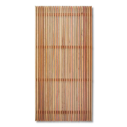 Spotted Gum Noosa 8mm Gap Pool Screens - Raw Finish