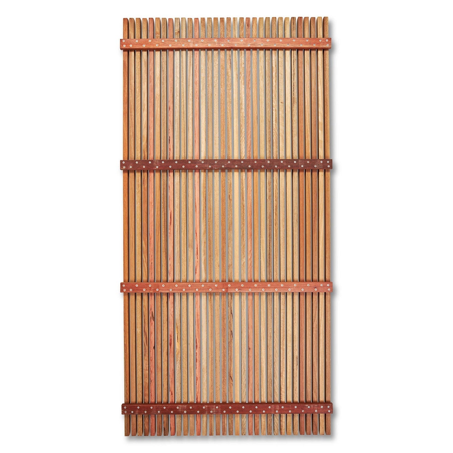 Spotted Gum Noosa 8mm Gap Pool Screens - Raw Finish