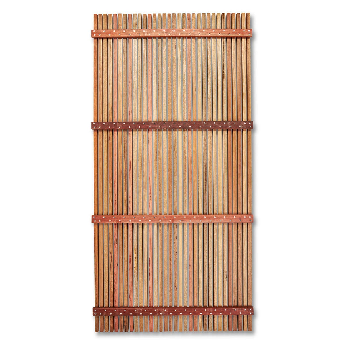 Spotted Gum Noosa 8mm Gap Pool Screens - Raw Finish