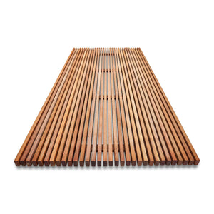 Yellow Balau Screens 8mm Gap - Oiled Finish