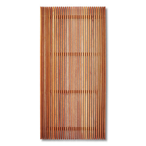 Yellow Balau Screens 8mm Gap - Oiled Finish