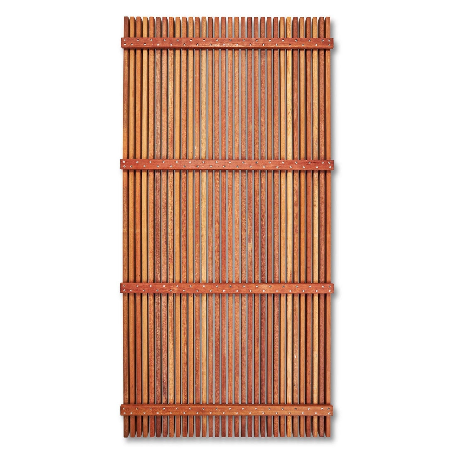 Yellow Balau Screens 8mm Gap - Oiled Finish