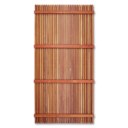 Yellow Balau Screens 8mm Gap - Oiled Finish