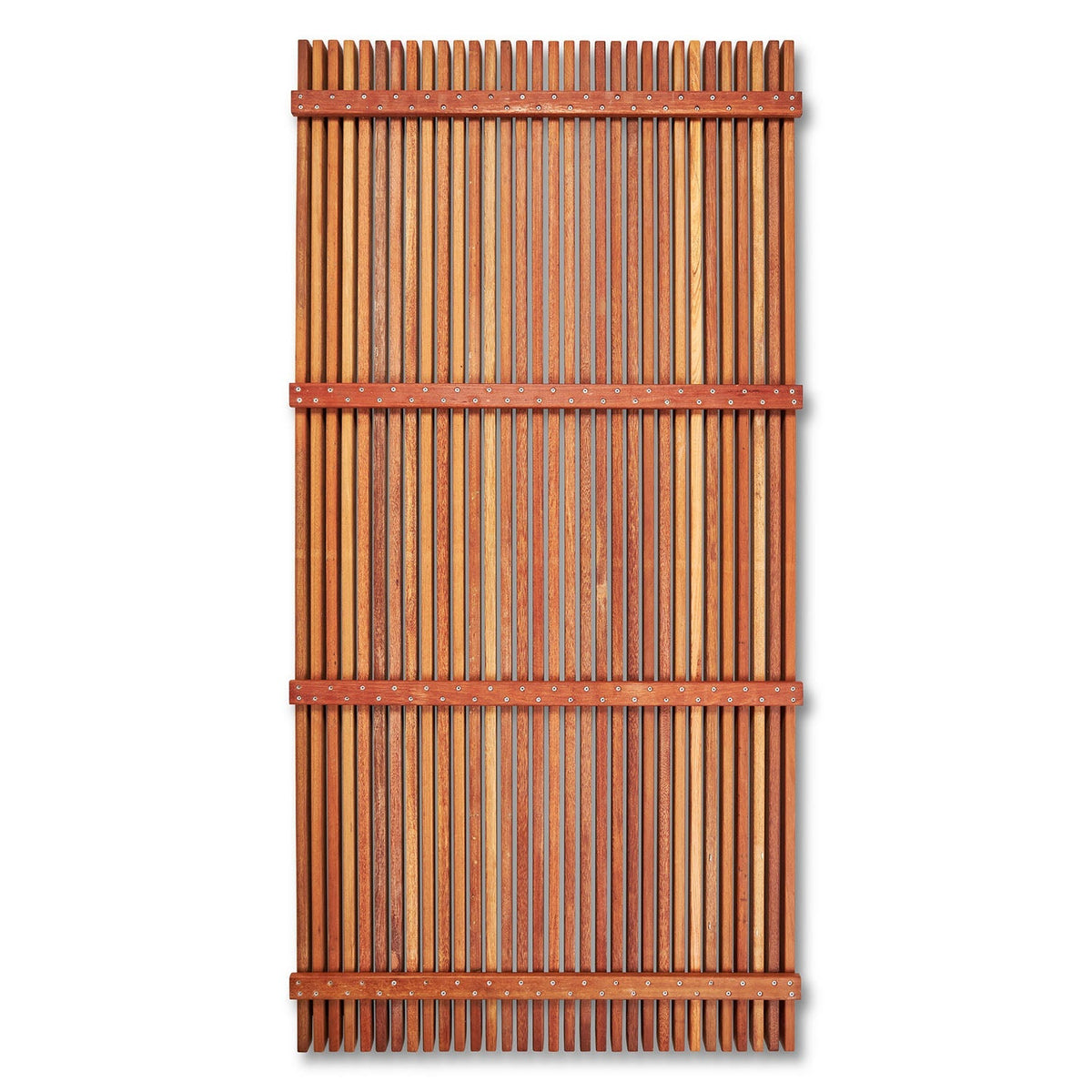 Yellow Balau Screens 8mm Gap - Oiled Finish