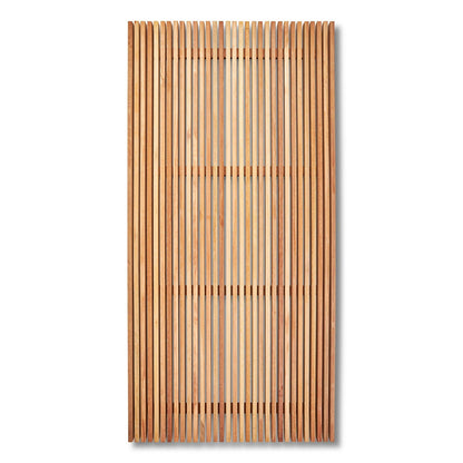 Yellow Balau Screens 8mm Gap - Raw Finish