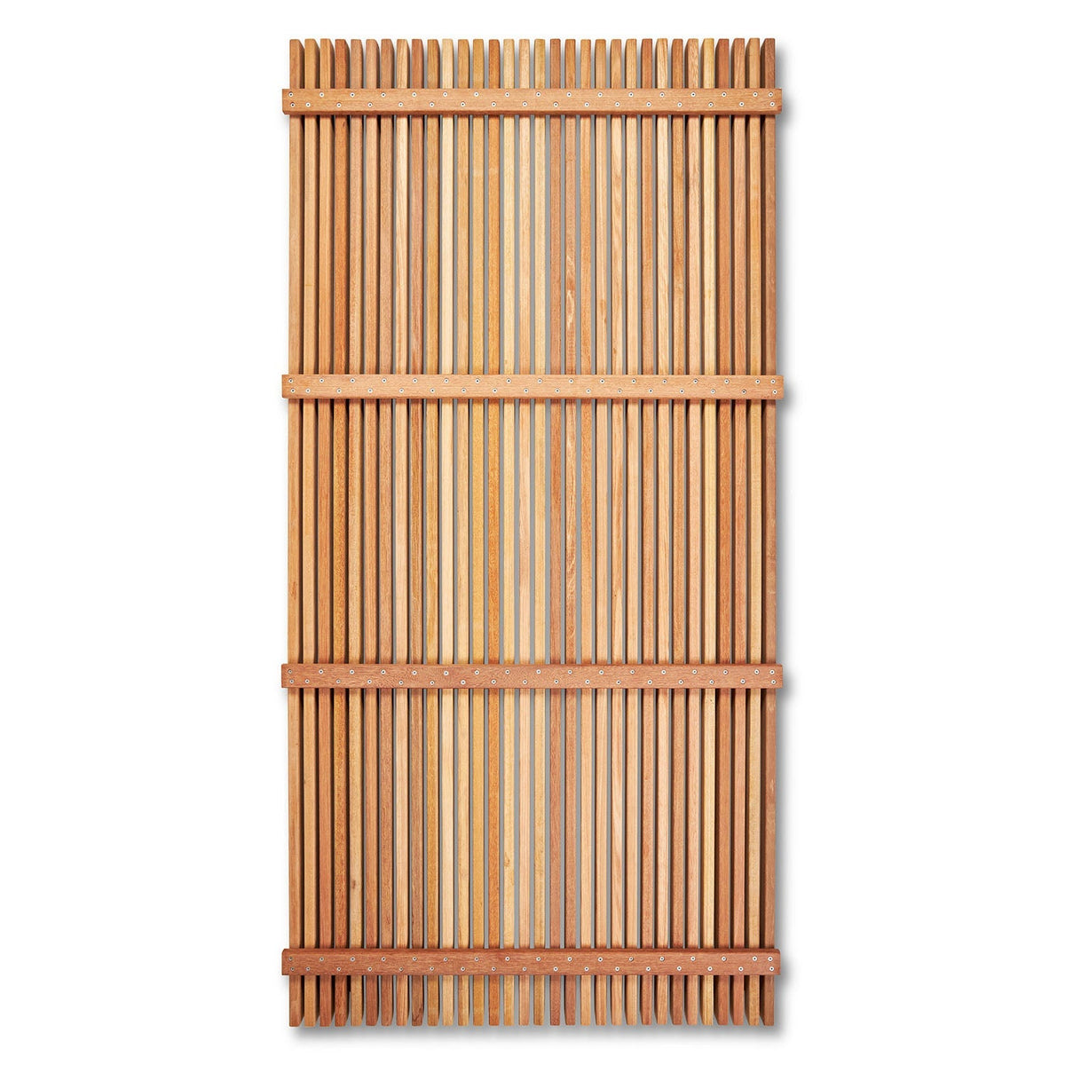 Yellow Balau Screens 8mm Gap - Raw Finish