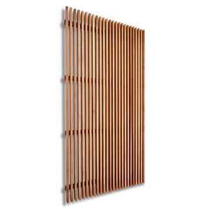 Yellow Balau Batten Screens - Oiled Finish