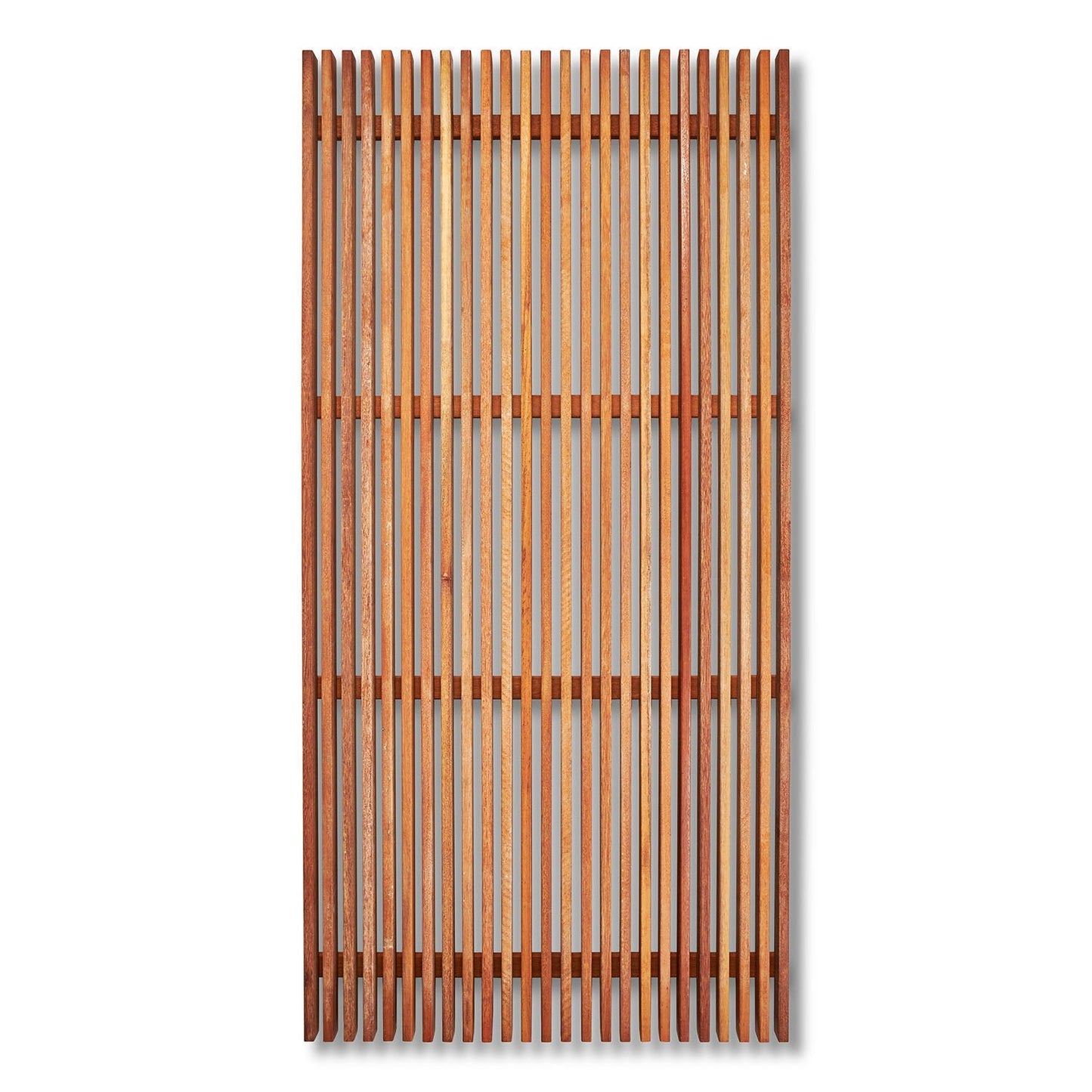 Yellow Balau Batten Screens - Oiled Finish
