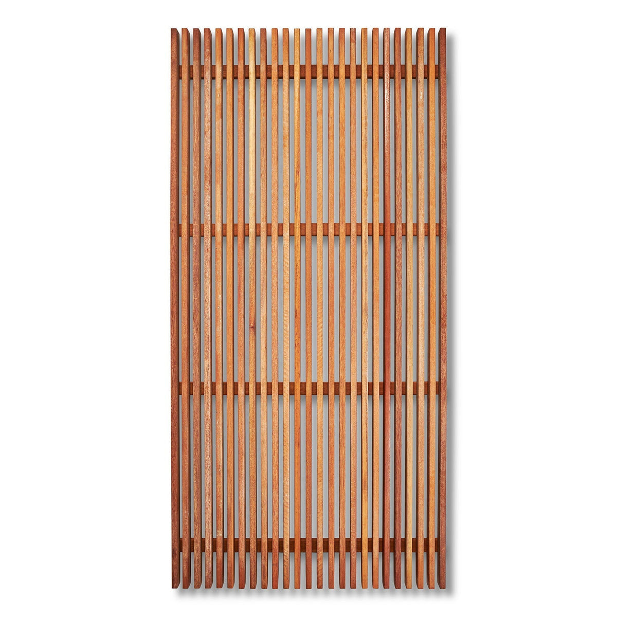 Yellow Balau Batten Screens - Oiled Finish